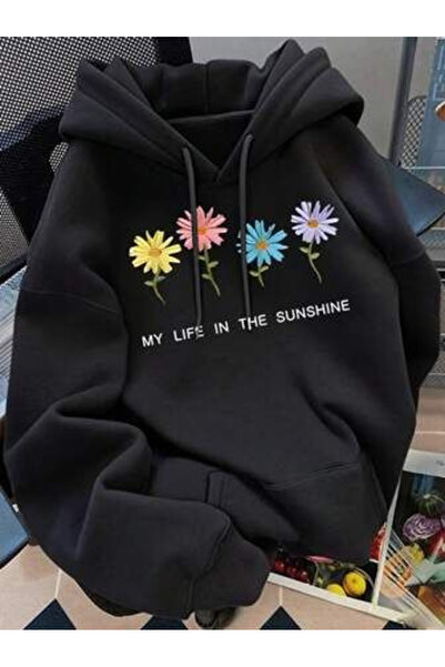 bellanova Unisex Printed Hooded Sweatshirt