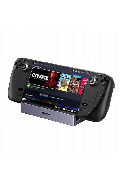 Ugreen Hub pentru Steam Deck dock USB-C CM800 6 în 1 gri