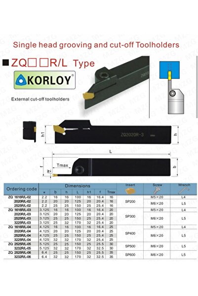 NO BRAND ZQ1616R-2 portsculă de strung pliabilă la dreapta pentru SP200
