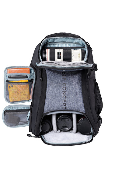 K&F CONCEPT KF13.164 rucsac foto negru