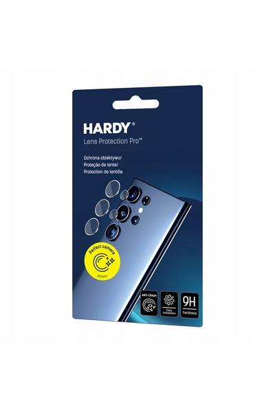 3MK Samsung Galaxy S25 Ultra - Protecție Lentilă HARDY Pro Negru