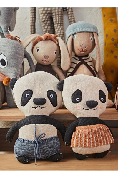 NO BRAND Mascotă de pluș, păpușă pentru îmbrățișat bebelușii, panda din bumba...