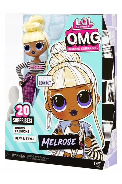 L.O.L. SURPRISE LOL SURPRISE OMG FASHION FETIȚA MELROSE + AKC