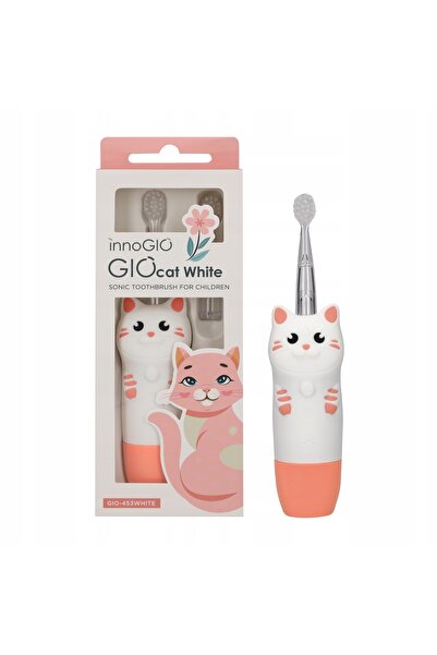 NO BRAND INNOGIO Gio Cat Periuță de dinți sonică Albă