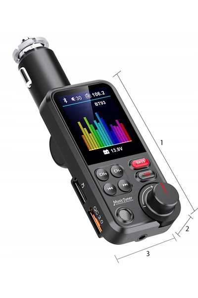 AKAI Transmițător auto wireless Player MP3 MP4 FMT-93BT
