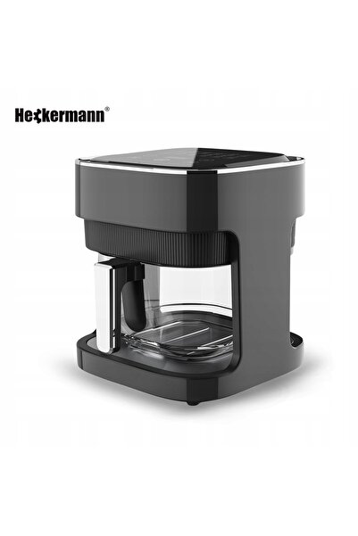 Heckermann Friteuză cu aer cald, fără ulei, tip cuptor, cu geam, 1500W, 4L