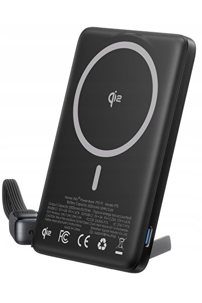 NO BRAND Power bank inductiv INIU MagPro Slim 5000 mAh 15W Negru