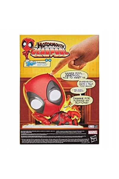 Hasbro Figurină Marvel Deadpool Electronică Vorbitoare Motormouth