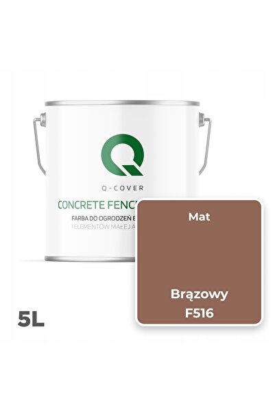 NO BRAND Vopsea pentru garduri, ghivece, plante din beton, culoare bronz F516 5L