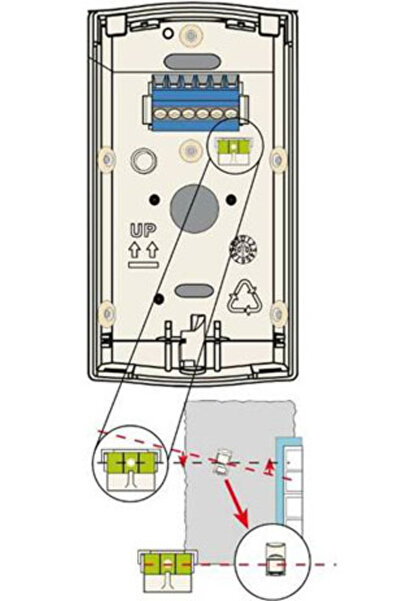 Bosch Detector de mișcare PIR PET pentru animale, senzor 20kg, BPR2-WP12, raz...