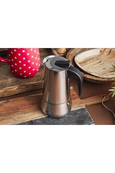 Kinghoff Espressor Kawiarka din oțel 450ml 9 cești INDUCȚIE GAZ