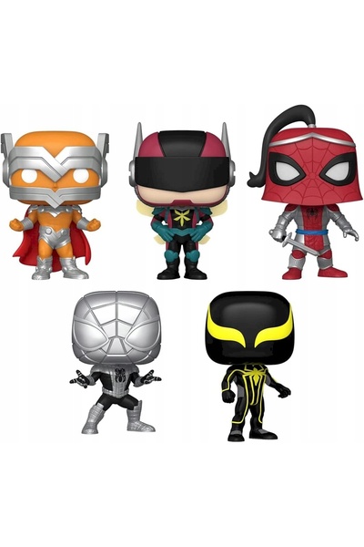 Funko Pop Set de 5 figurine Marvel Spiderman Colecția Uimitoare