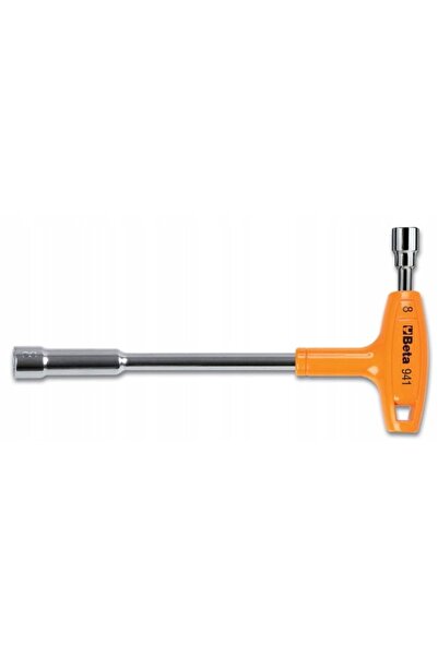 NO BRAND Beta 941 Cheie tubulară unghiulară hexagonală cu mâner tip T 10mm 94...