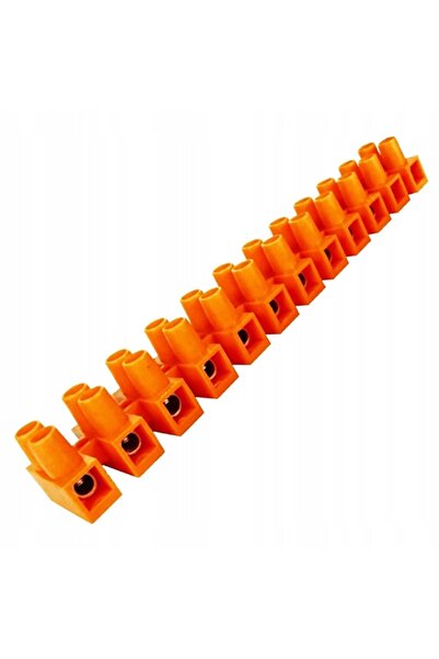 ecolight Conector bloc terminal de cablu, 12 căi, 6mm, 10 bucăți, 10A