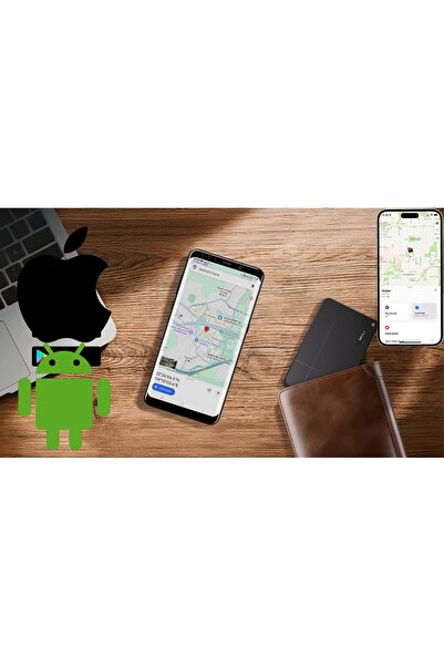 MiLi Tracker GPS MiCard Pro card pentru portofel BUSINESS CARD DUO ANDROID IOS