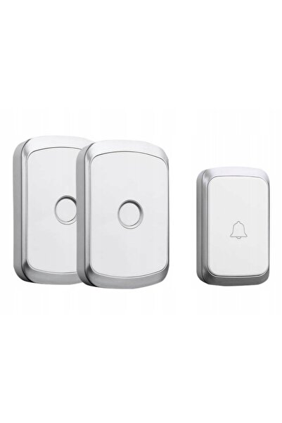 NO BRAND Sonerie wireless pentru poartă, alimentată cu baterii, impermeabilă,...