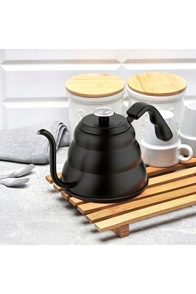 Konighoffer Aragaz pe gaz cu termometru KONEWKA Negru INDUCȚIE Barista 1L