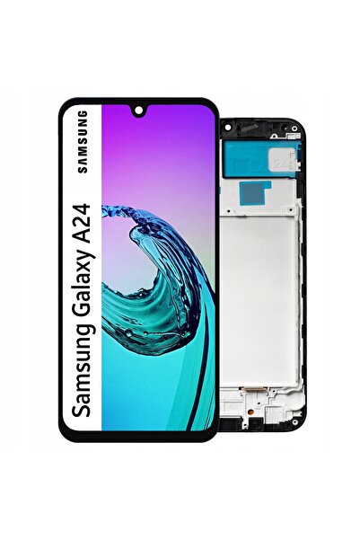 NO BRAND Display pentru Samsung Galaxy A24 4G Ecran LCD OLED cu ramă SM-A245F