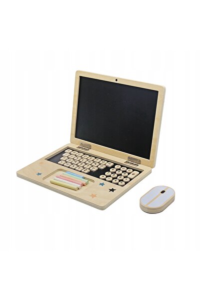 Aga4Kids Laptop educativ, jucărie pentru copii, tip notebook, pentru joacă.