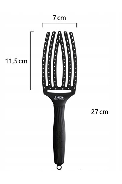 NO BRAND OLIVIA GARDEN Perie de păr ionică medie tip fingerbrush