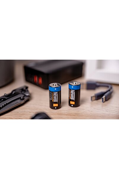 Newell Baterii reîncărcabile NL4206 CR123A USB-C 700 mAh (2 bucăți)