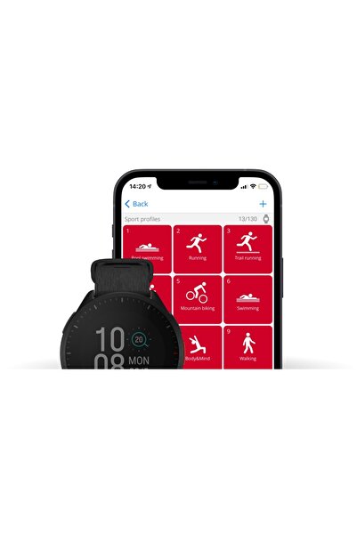 POLAR Ceas sport Pacer S-L Alb