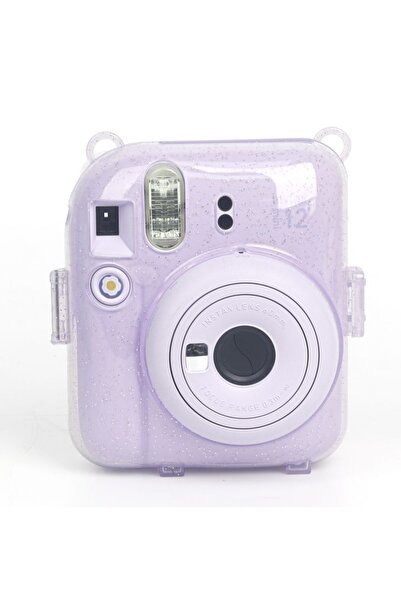 NO BRAND Husă de protecție pentru FujiFilm Fuji INSTAX Mini 12 + Stickere