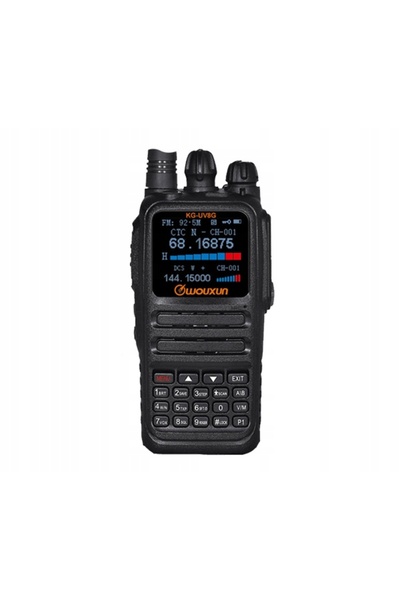 NO BRAND WOUXUN KG-UV8G PRO PACK stație radio VHF 2m 4m 70/144MHz + toate acc...