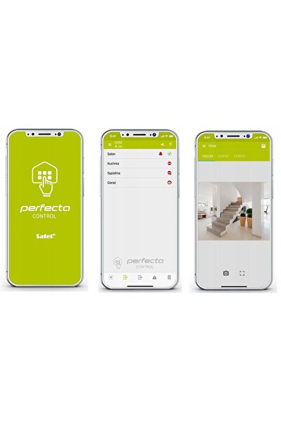 SATEL PERFECTA-IP 32 SISTEM DE ALARMĂ ACASĂ PACHET APP BATERIE CU CAPACITATE ...