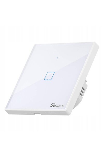 Sonoff Întrerupător de lumină tactil WiFi + RF 433 T2 EU TX (1 canal)