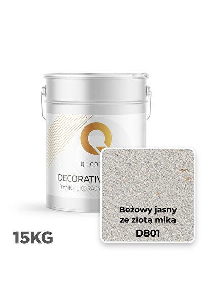 NO BRAND MOSAIC TINKELE GRANULAT CULOARE BEJ DESCHIS CU MICAC AURIU D801 15kg