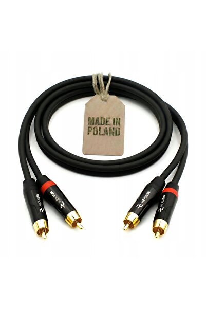 NO BRAND HEARON Pro Cablu Audio Hi-Fi 2x RCA - 2x RCA CINCH 2m OFC 2RCA