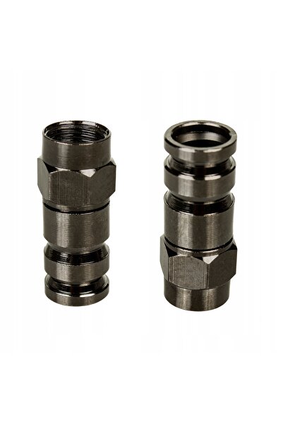 Maclean 50 x Conector de compresie antenă tip F pentru cablu