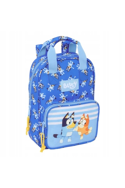 NO BRAND SAFTA Rucsac școlar pentru copii, cu un singur compartiment, Bluey S...