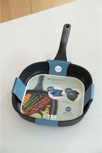 NO BRAND Tigaie grill antiaderentă BergHOFF Stone+ 26cm