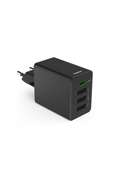 NO BRAND Încărcător telefon mobil Hama Power Delivery USB-C USB-A 35W Negru