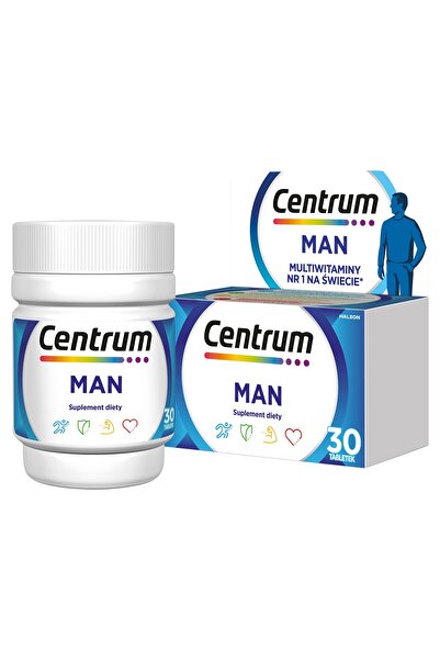 NO BRAND Multivitamine Centrum Man – Vitamine – Supliment alimentar – 60 de c...