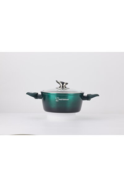 NO BRAND Set de vase de gătit din marmură 8 piese 16-28cm, pentru inducție, g...