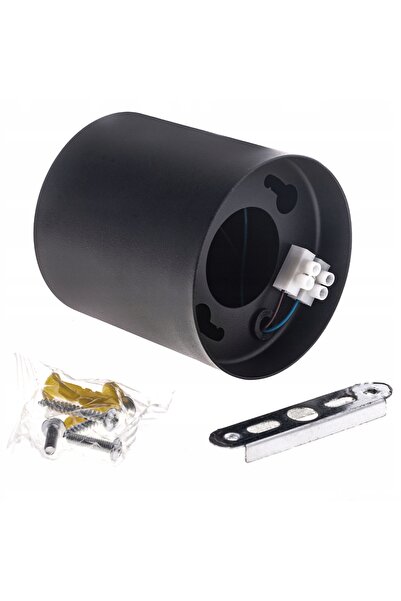 NO BRAND 3x Corp de iluminat spot încastrat, tub halogen GU10 10W, bec LED cu...