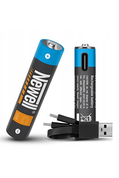 Newell Baterie reîncărcabilă AAA USB-C 500 mAh 2 bucăți