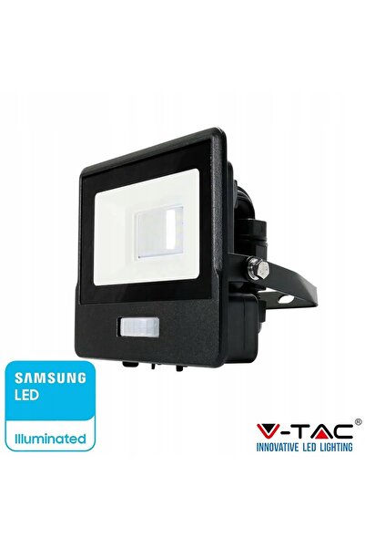 NO BRAND Proiector LED SMD cu senzor de mișcare, cu cablu, soclu, 30W