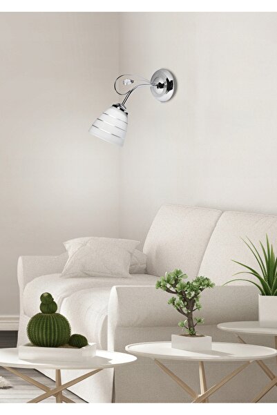 NO BRAND Aplică de perete Candellux Lighting argintie E27 40 W