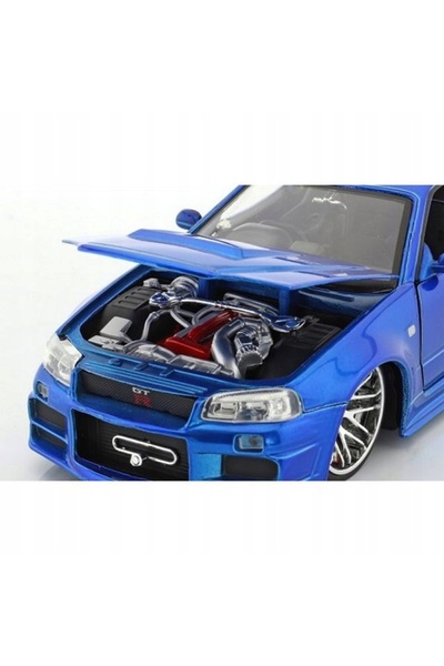 Jada SZYBCY AND THE RAGE FAST&FURIOUS NISSAN SKYLINE ALBASTRU 2002 AUTO