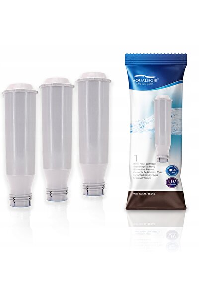Aqualogis Filtru pentru aparatul de cafea Krups – Înlocuitor x3 + pastile pen...