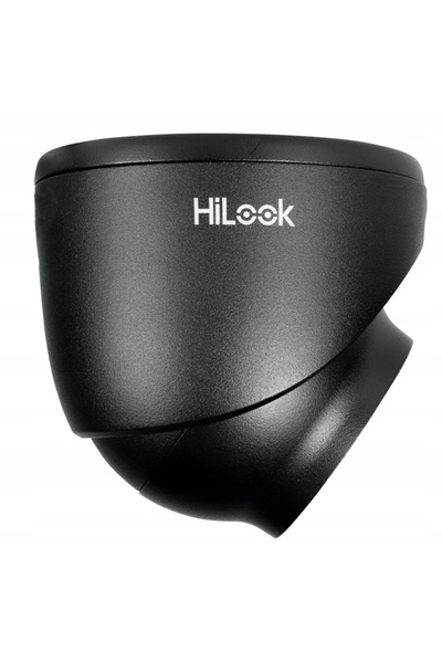 Hilook Cameră analogică 4K 8Mpx 4 în 1 TVI AHD CVI TVI-T8M-20DL NEAGRĂ LED IR