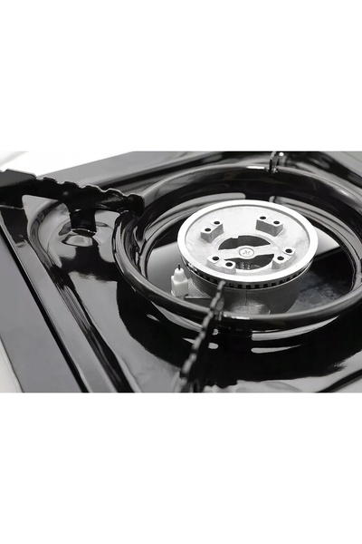 NO BRAND ARAGAZ DE CAMPING CU O GLUGĂ ÎN CUTIE + ADAPTOR + 4 BUCĂȚI DE GAZ