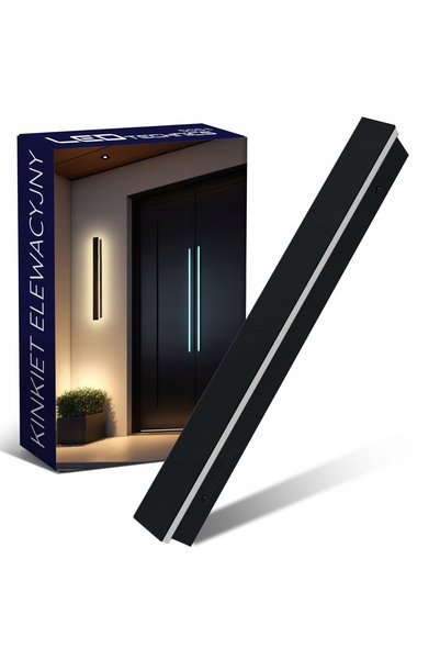 LEDtechnics Aplică de perete pentru exterior, lampă de grădină pentru fațadă,...