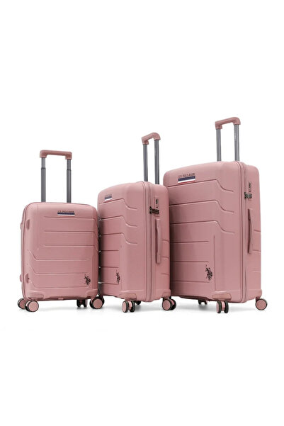 U.S. Polo Assn. 3-Piece Hardshell Luggage Set | 20" 24" 28" Spinner Suitcases...