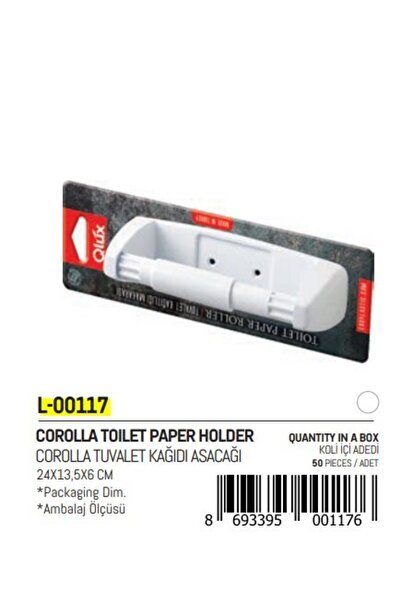 Generic Brand Qlux L-00117 Corolla Toilet Paper Holder