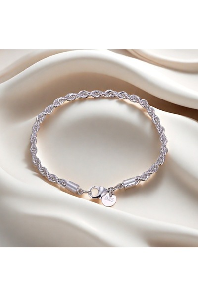Choice4 Bracelet 08 Luxury 925 Sterling Silver Necklace Bracelet Set for Woma...